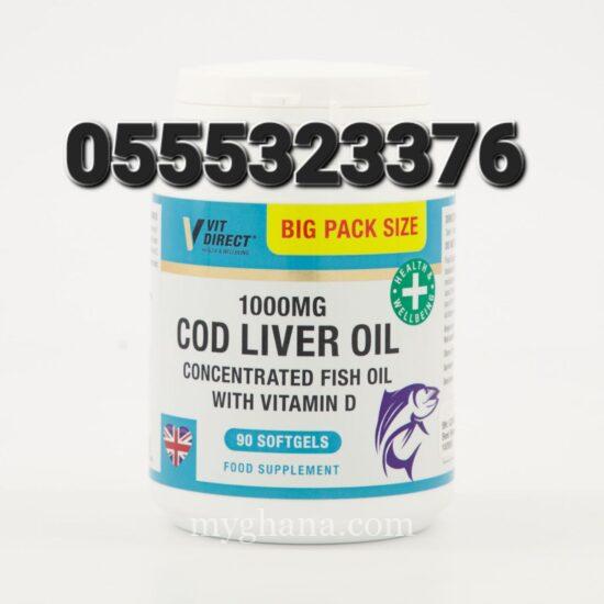 Vvit Direct Cod Liver Oil 1000mg