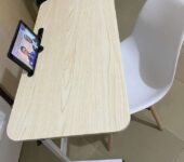 Adjustable laptop study desk