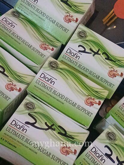 Diafin Ultimate Blood Sugar (DIABETES CARE) Capsules In Ghana