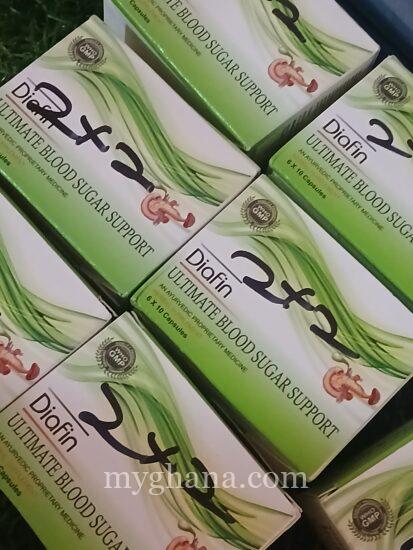 Diafin Ultimate Blood Sugar (DIABETES CARE) Capsules In Ghana