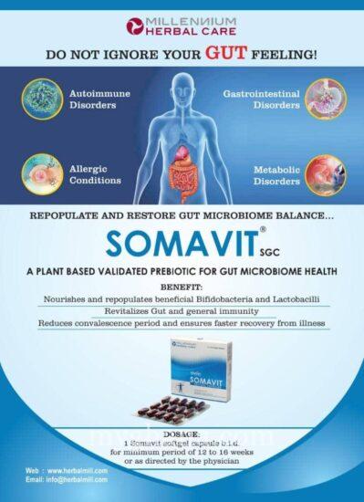 SOMAVIT | Prebiotic l Ulcers| Liver | Immunity Balancer For Healthy Gut