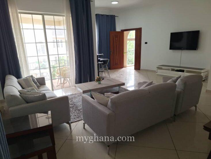 Furnished 3 bedroom apartment with servant room for sale at Cantonments Acc