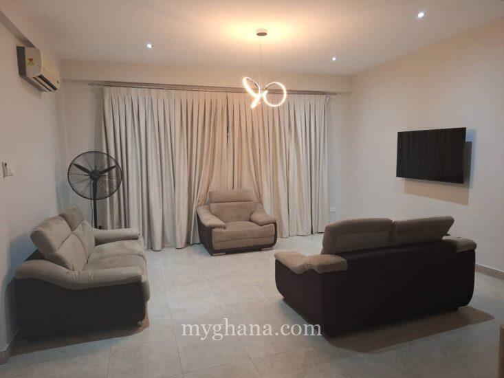 3 bedroom furnished house to let at East Legon, Accra