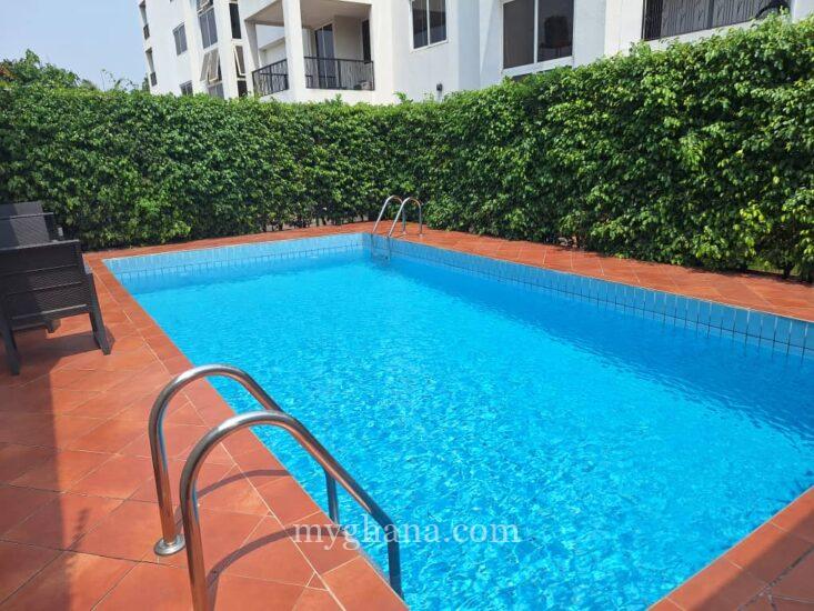 3 bedroom furnished apartment to let at Ridge near Alisa Hotel, Accra