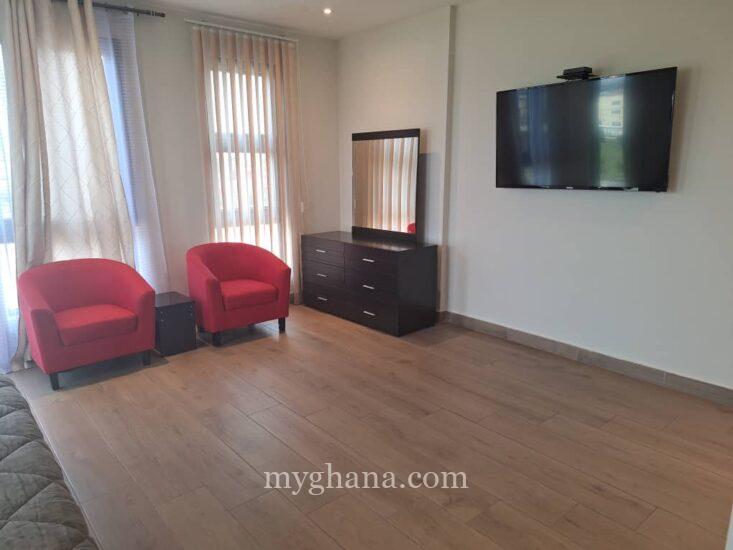 3 bedroom furnished penthouse to let at East Legon near Mensvic Hotel, Accr