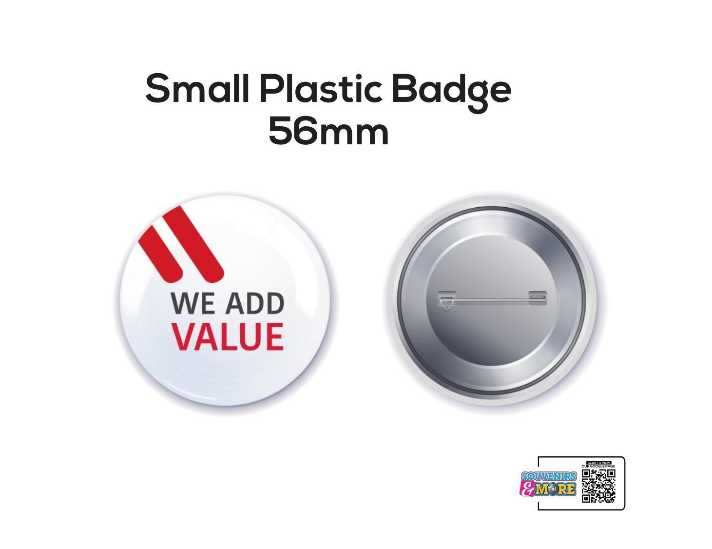 Badges (Plastic and Metal)