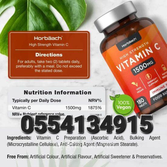 Vitamin C 1500 mg 180 Tablets