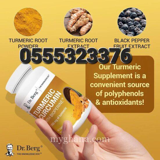 Dr. Berg Turmeric Supplement with Black Pepper (BioPerine)