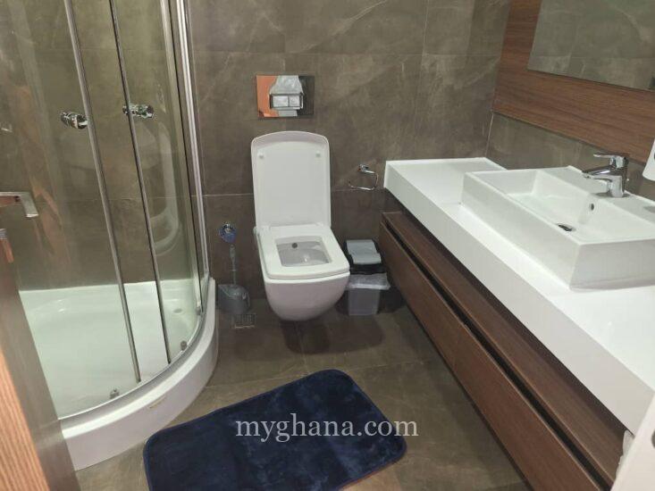 Furnished three bed apartment to let at Cantonment near US Embassy, Accra