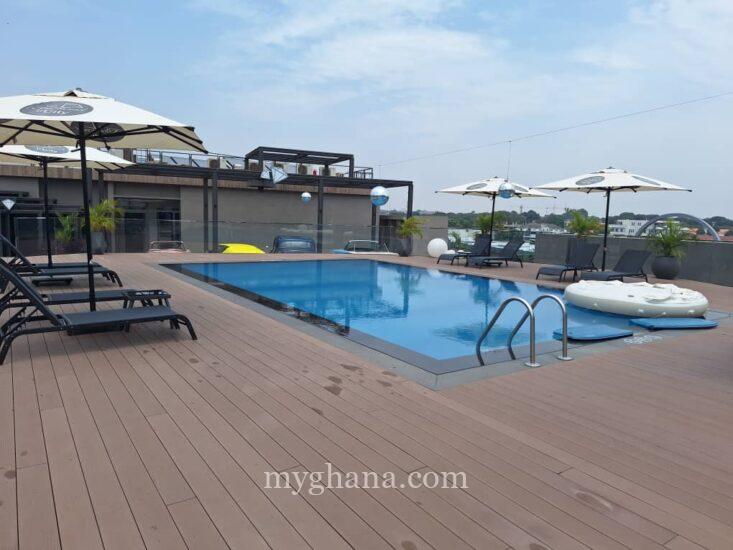 Furnished three bed apartment to let at Cantonments, Accra
