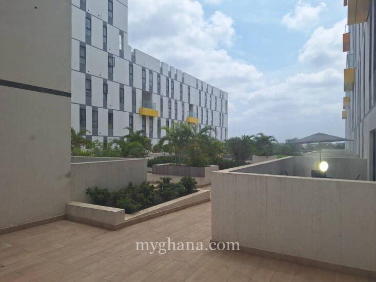 Furnished 2 bed duplex apartment to let at Cantonments, Accra