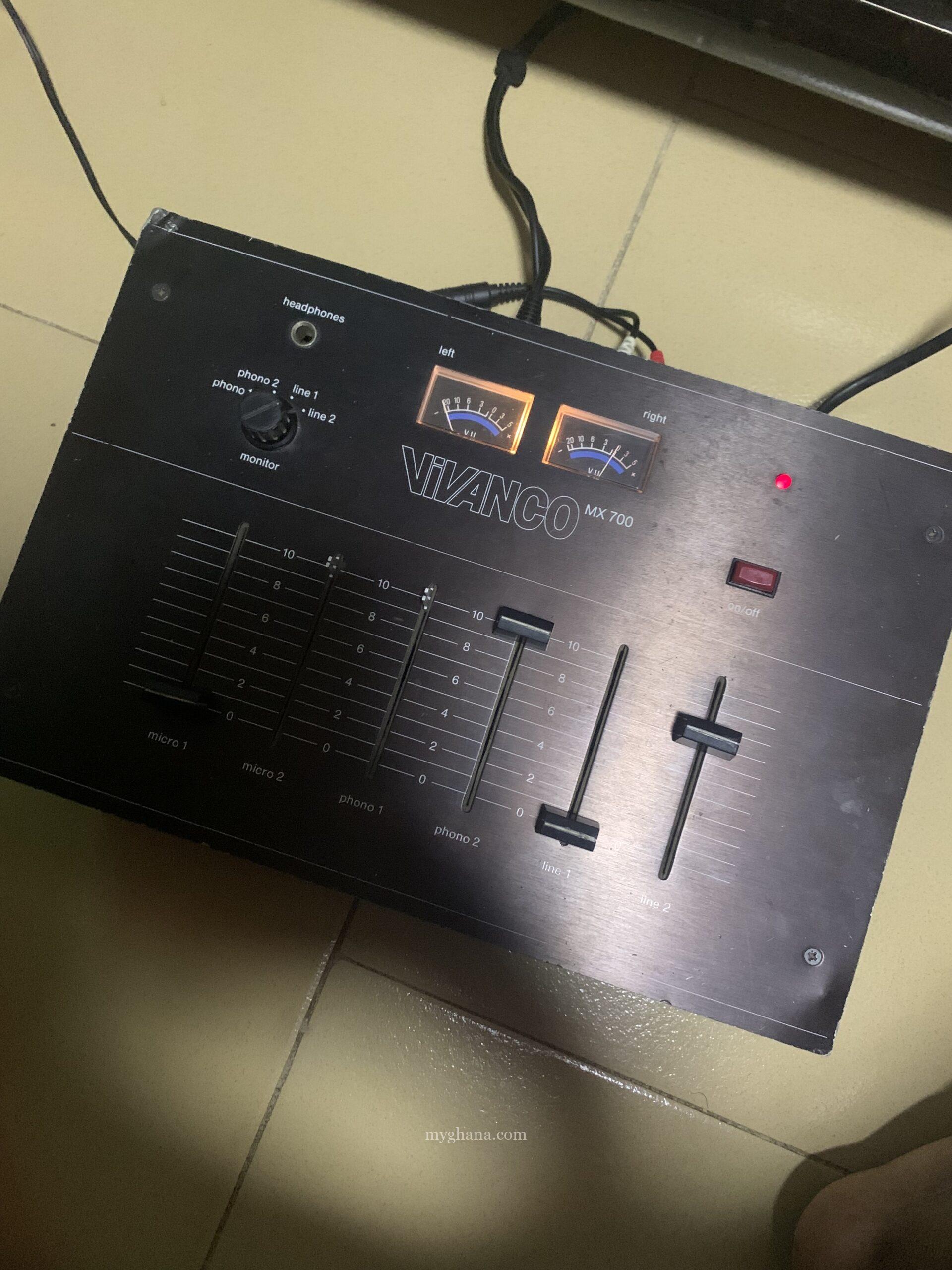 Vicanco 6 channel mixer for sale