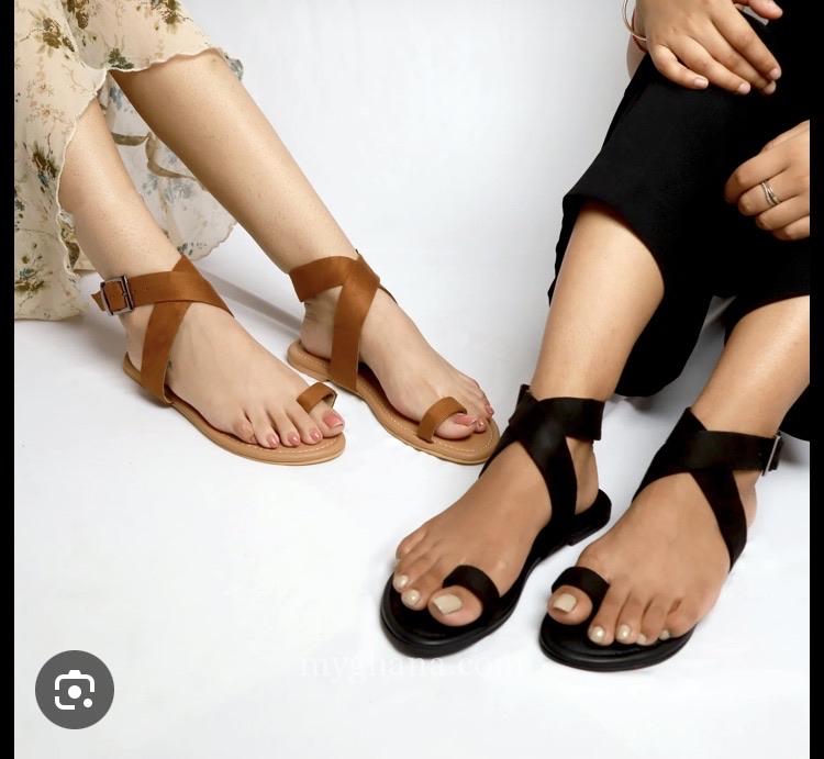 Ladies slippers and sandals