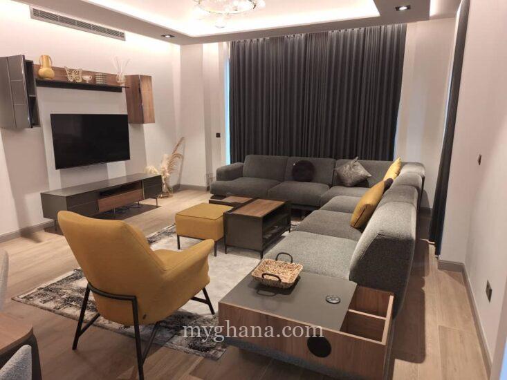 Furnished three bed apartment to let at Cantonments, Accra