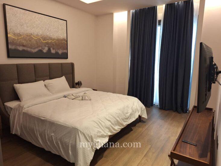 Furnished three bed apartment to let at Cantonments, Accra
