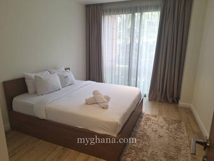 Furnished three bed apartment to let at Cantonment near US Embassy, Accra