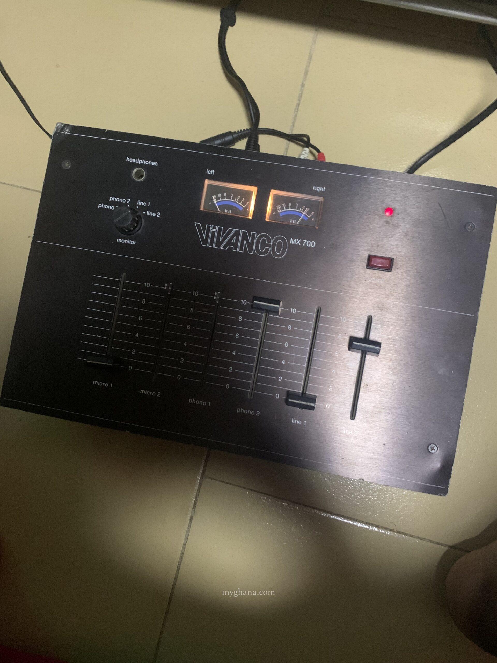 Vicanco 6 channel mixer for sale