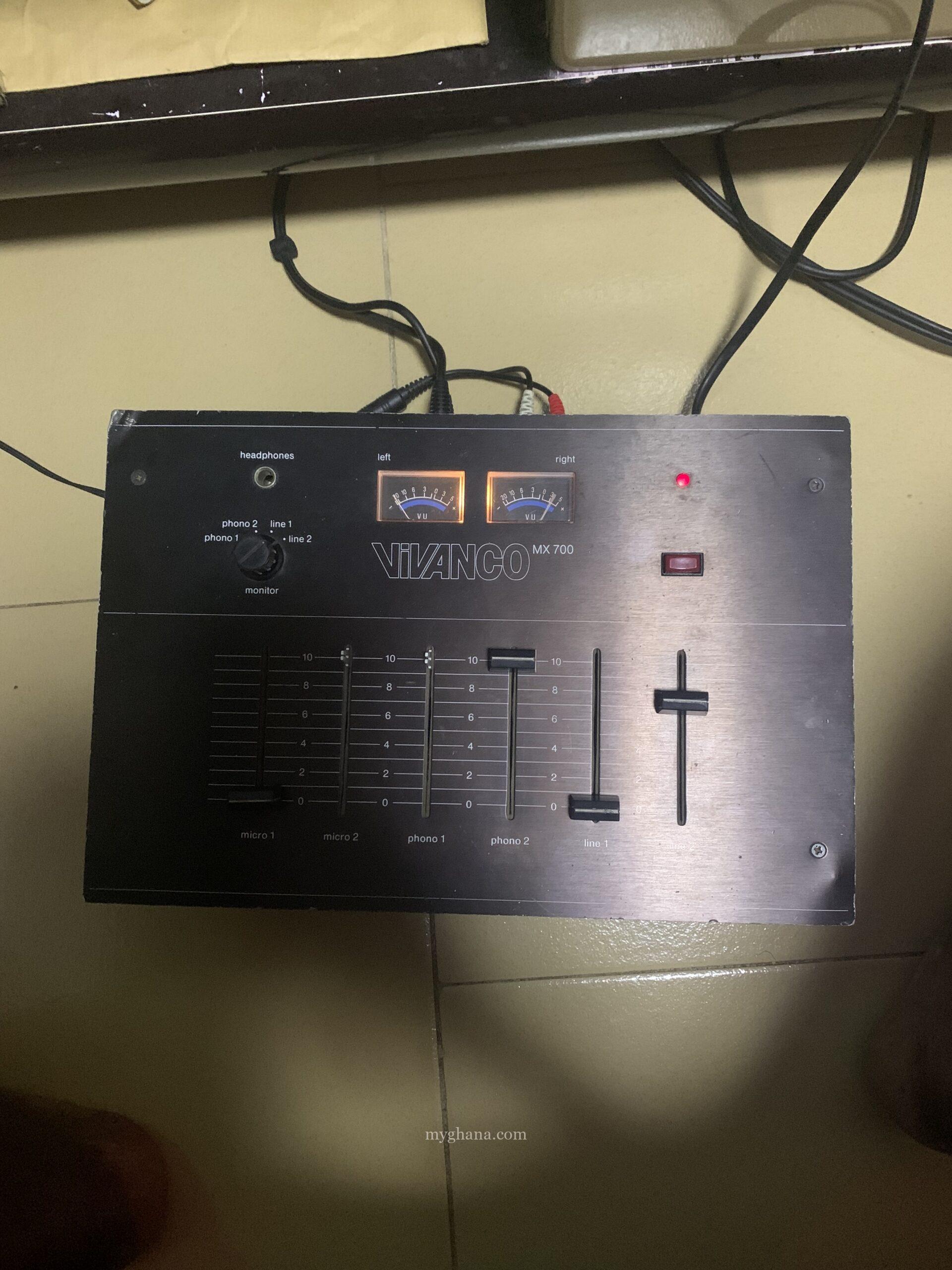 Vicanco 6 channel mixer for sale