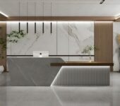 Reception desks