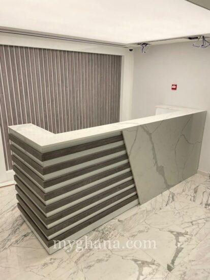 Reception desk