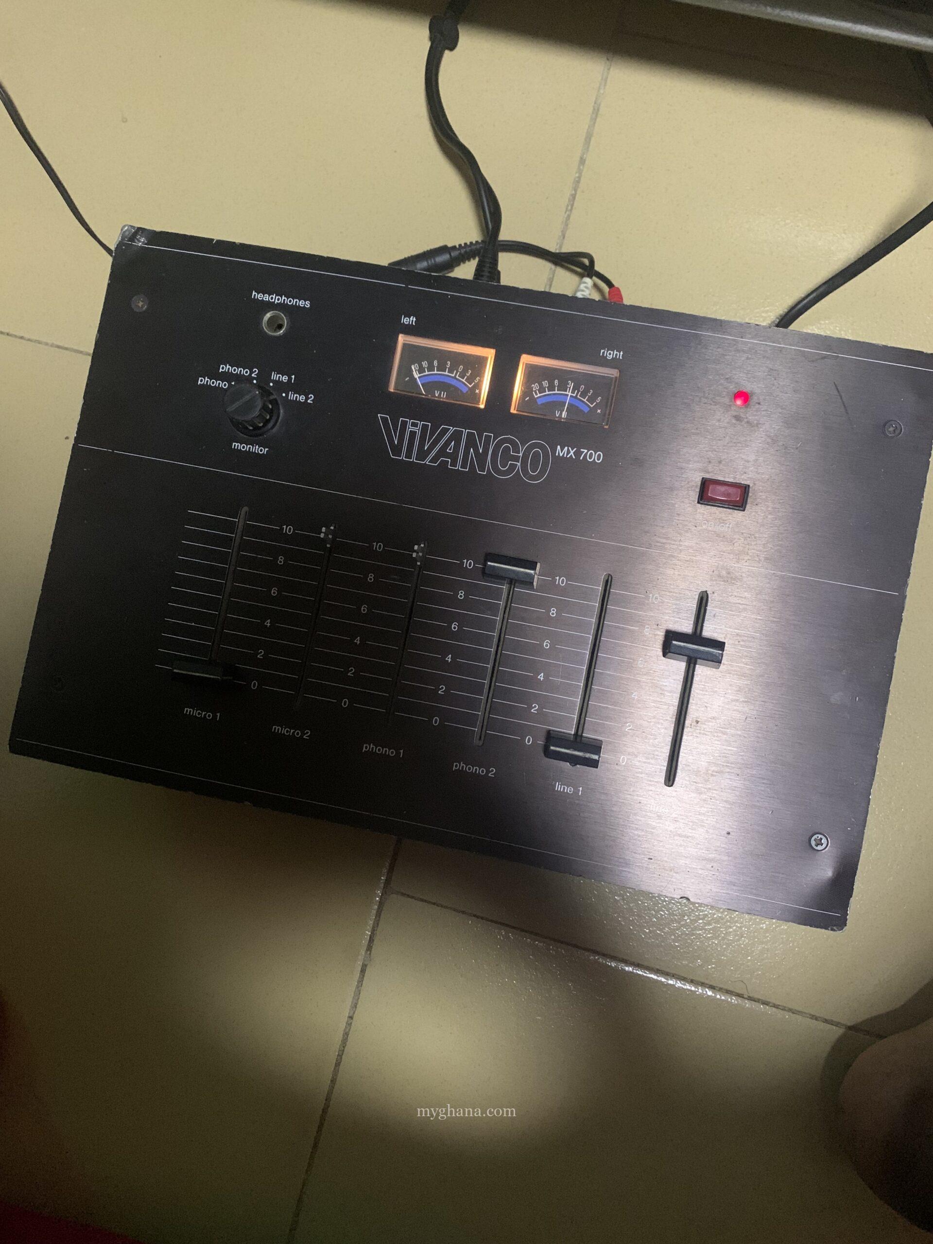 Vicanco 6 channel mixer for sale