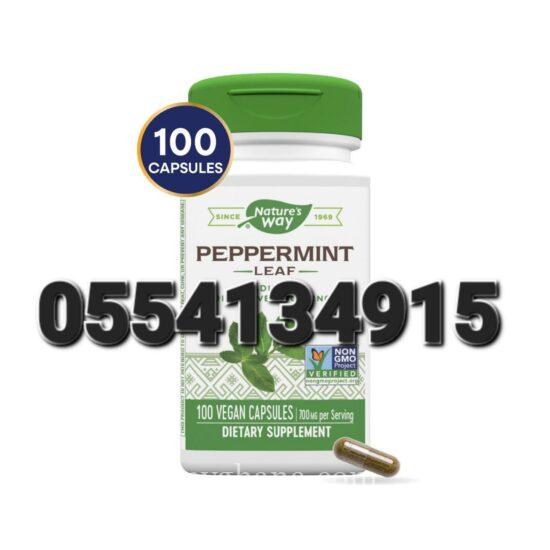 Nature’s Way Peppermint Leaf Capsules Digestive Support