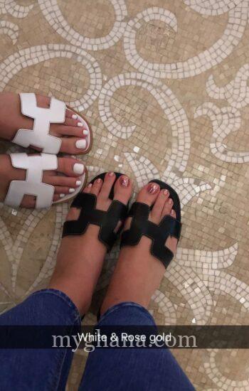 Hermes slippers