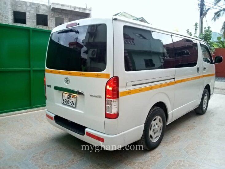 Toyota Haice for rent