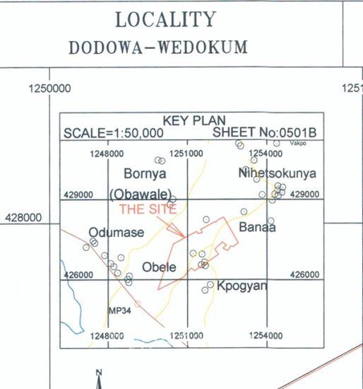 73 Acres of Titled Land for Sale at Dodowa Wedokum Accra