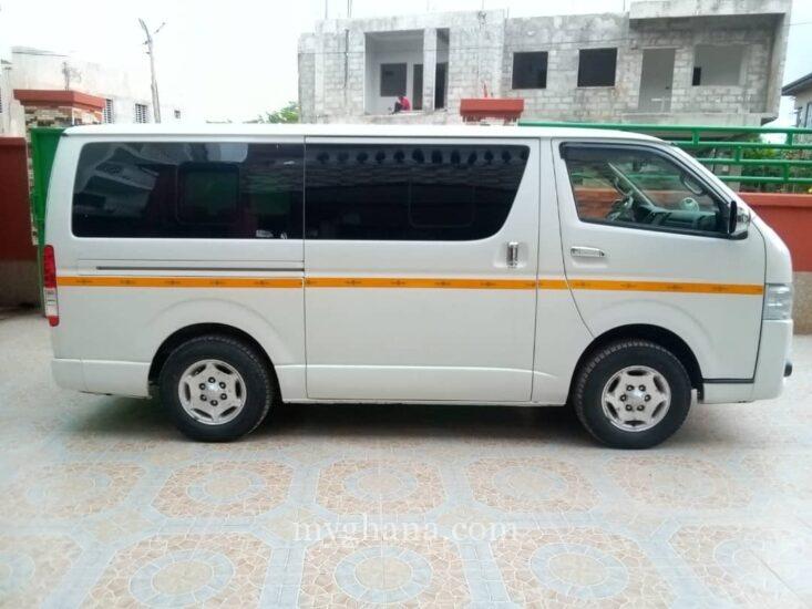 Toyota Haice for rent