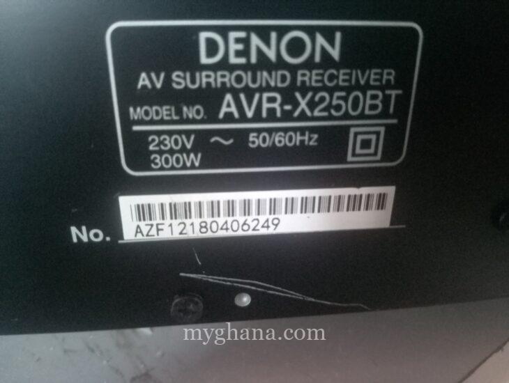 Original Denon Amplifier Avr-x250BT