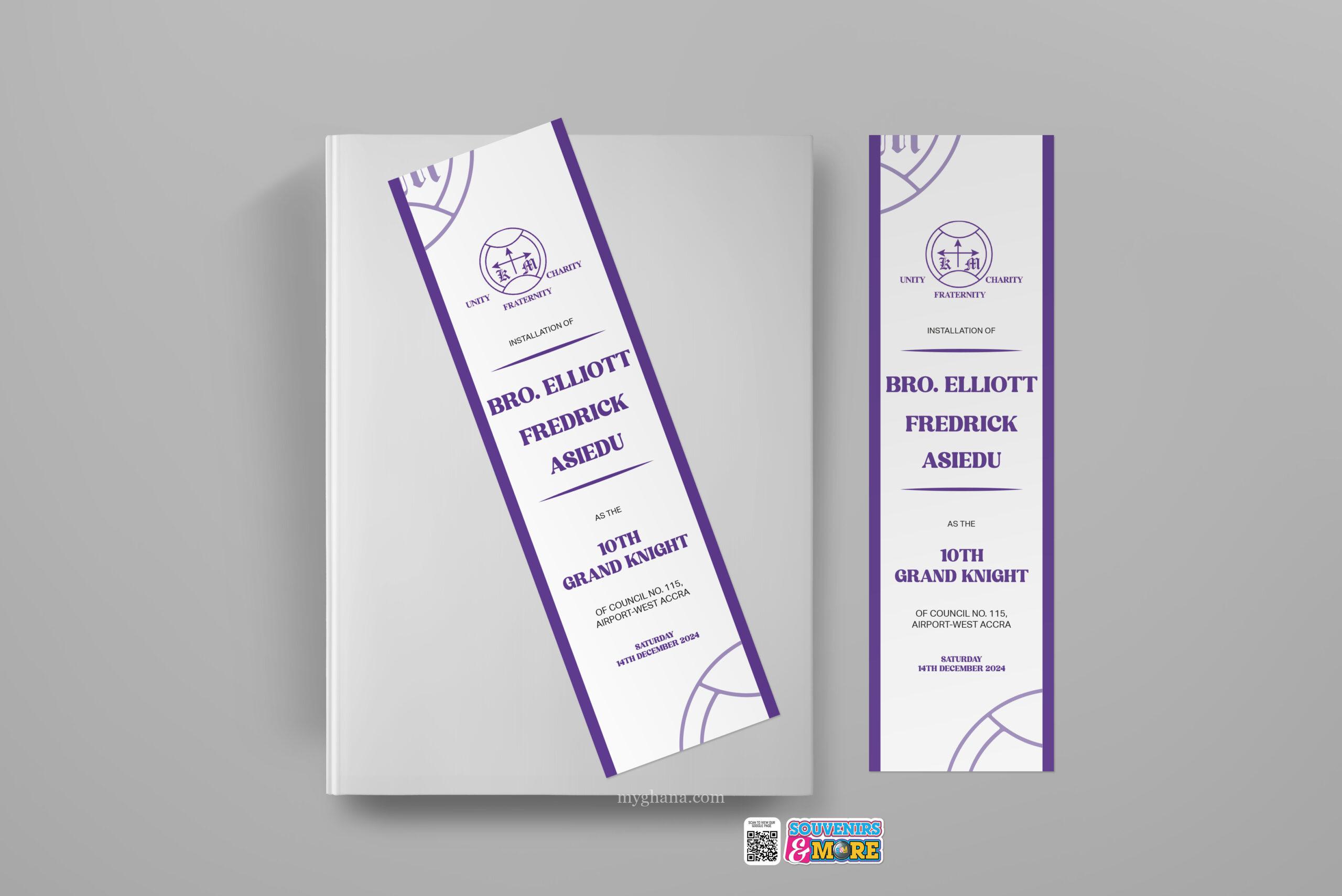 Customised Book Marks (Card/Laminated/etc)