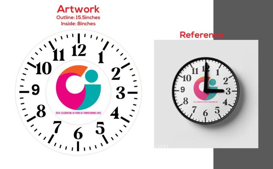 Customised/Branded Clocks – Wall/Desktop