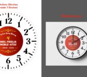 Customised/Branded Clocks – Wall/Desktop