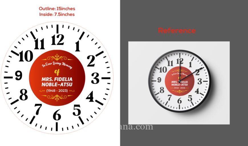 Customised/Branded Clocks – Wall/Desktop