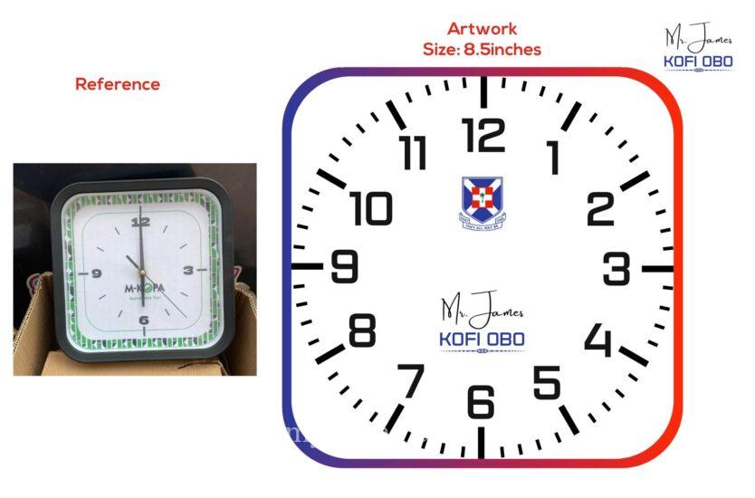 Customised/Branded Clocks – Wall/Desktop