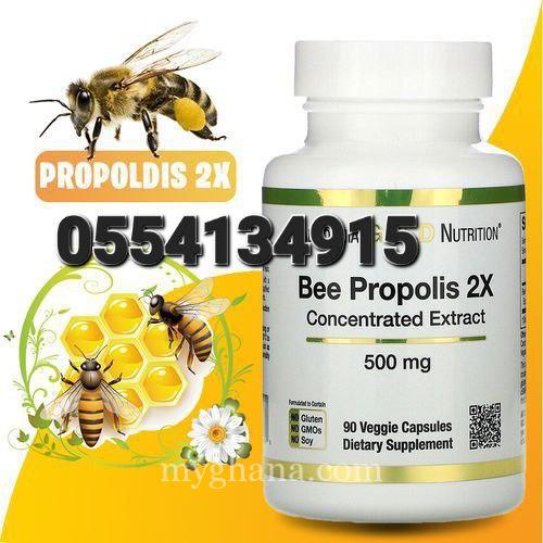 Bee Propolis 2X Concentrated Extract 500MG 90 Veggie Caps