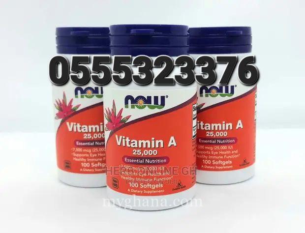 Now Foods Vitamin A Healthy Vision Strong Bones Immune System