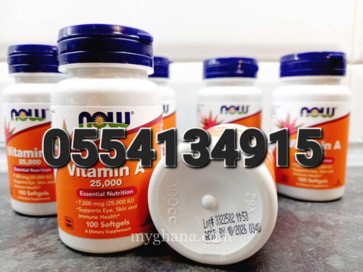 Now Foods Vitamin A Healthy Vision Strong Bones Immune System