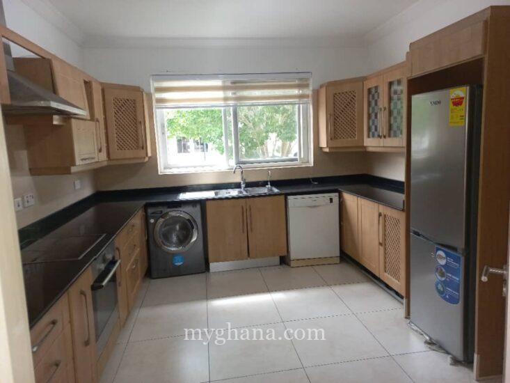 Furnished three bedroom townhouse to let at Ridge near British High Comm