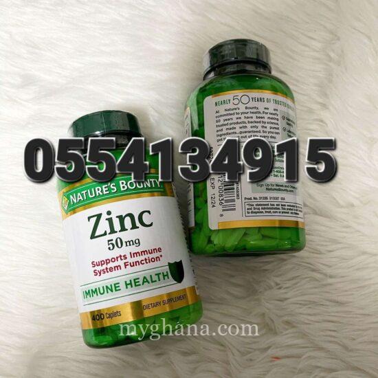 Nature’s Bounty Zinc 50mg