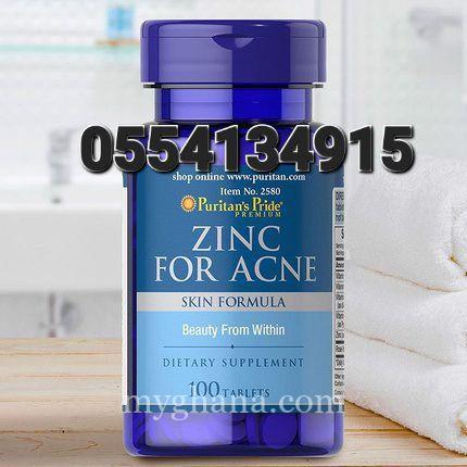 Puritan’s Pride Zinc For Acne