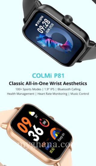 ColMi P81c waterproof smartwatch