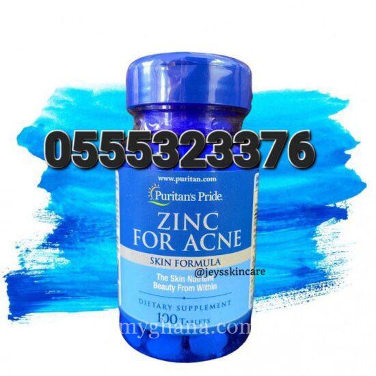 Puritan’s Pride Zinc For Acne