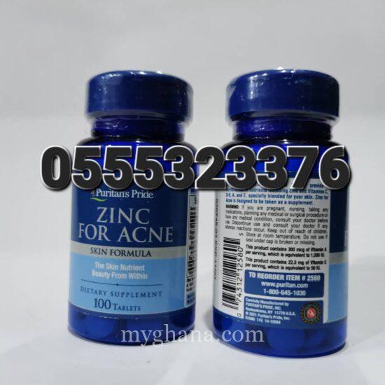 Puritan’s Pride Zinc For Acne