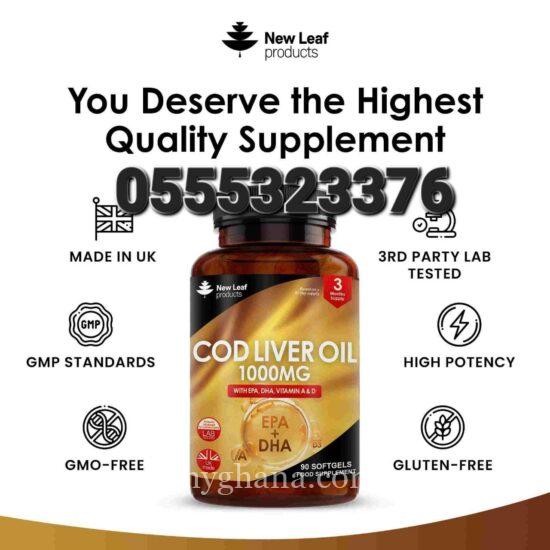 Cod Liver Softgels 1000mg