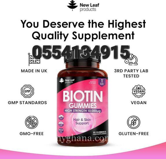 Biotin Hair Growth Vitamins Gummies 10,000mcg