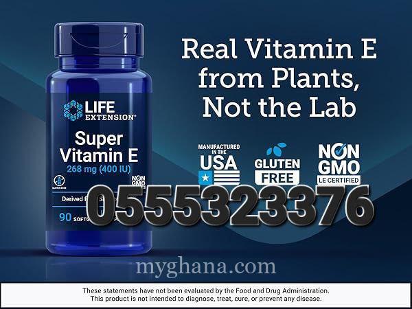 Life Extension Super Vitamin E 268mg