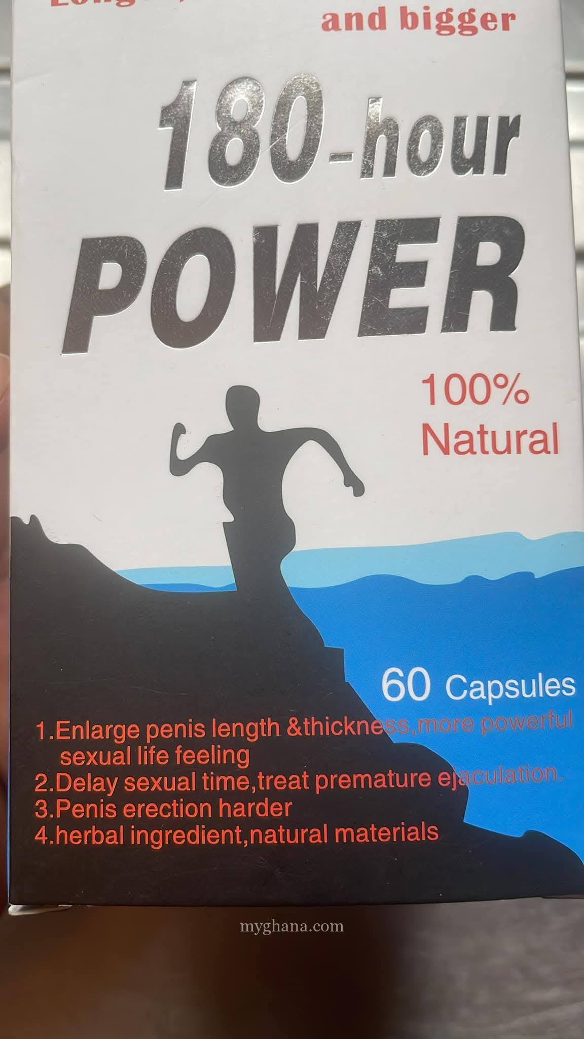 Original180hour Power Capsules,Penis enlargement, longer sex 024435470 1