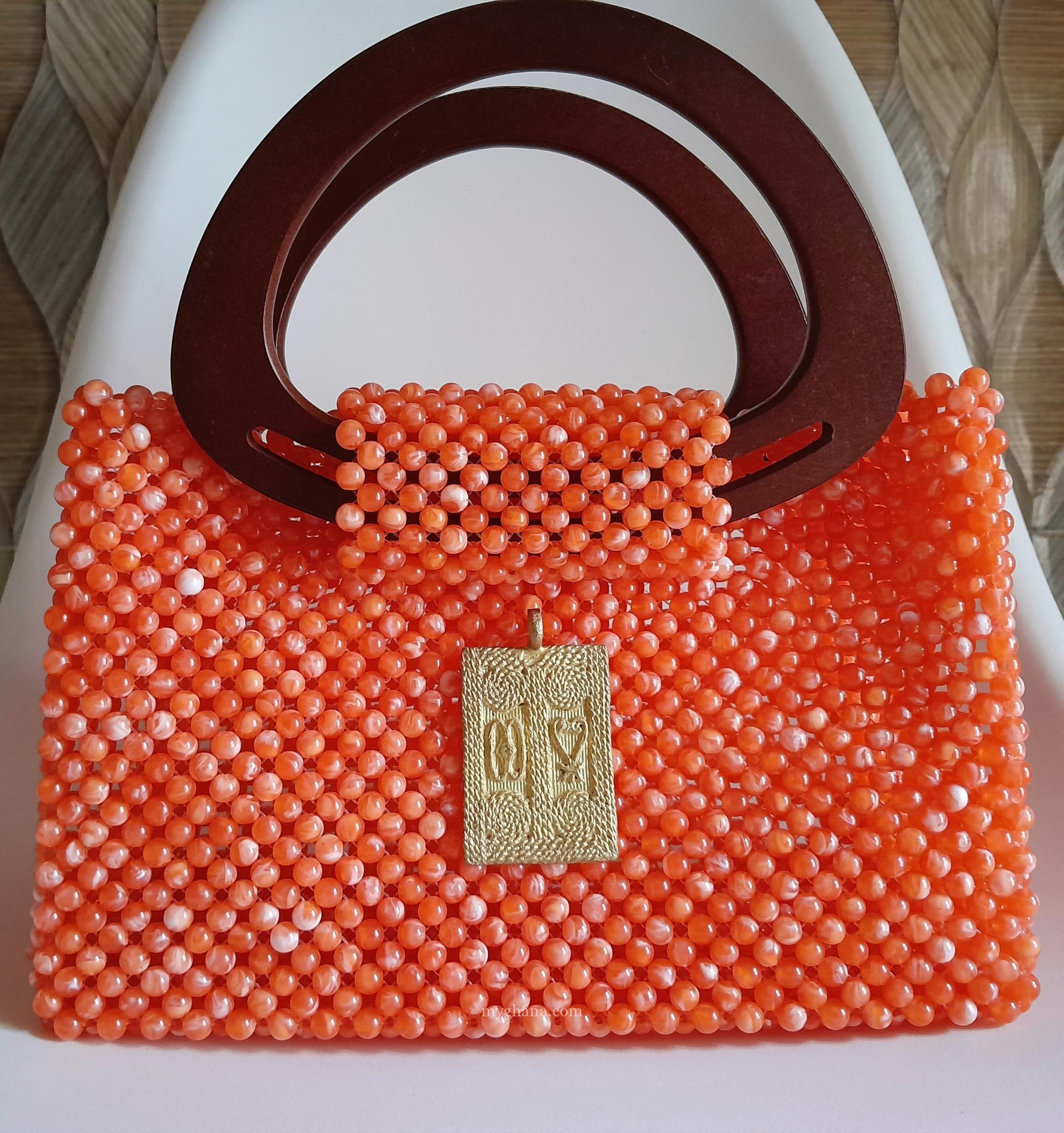 Handmade beaded bag